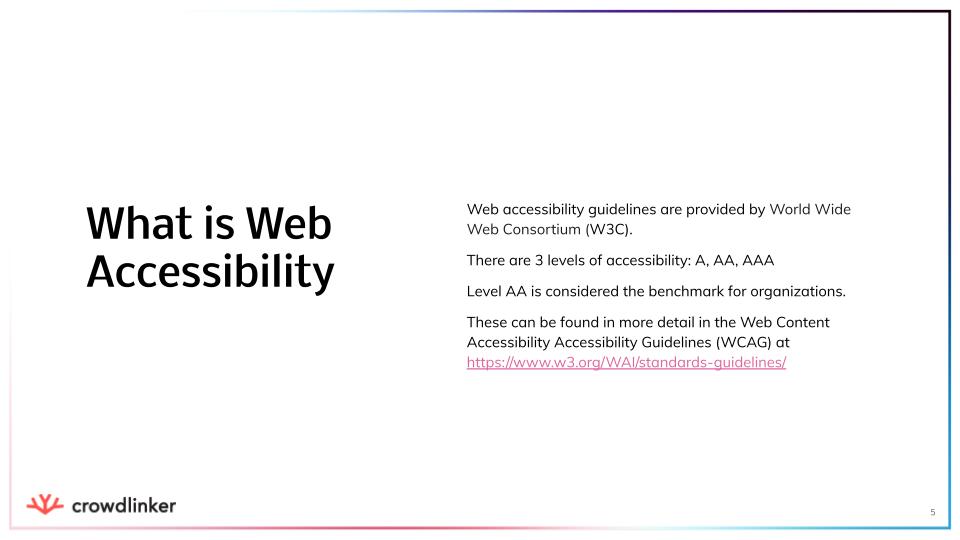 What is web accessibility?